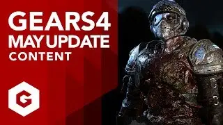 ZOMBIE CARMINE, DAWN & SECURITY GAMEPLAY - MAY CONTENT UPDATE (GEARS OF WAR 4)