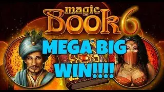 MEGA SLOT WIN ON MAGIC BOOK 6!! (from bonus comp)