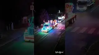 Night Glow #lights (Victoria B.C.) @tyglaofficial #drone [Christmas Parade] #canada  🎅🎄🎬