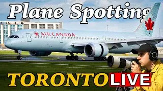 🔴LIVE! Sunrise at Toronto Airport! 2x A380s! October 25TH, 2025 at YYZ!