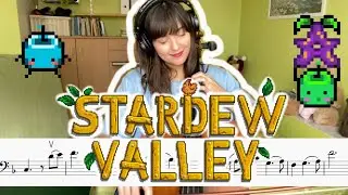 Stardew Valley - Grandpa's Theme ✨ (cello sheet music) ✨
