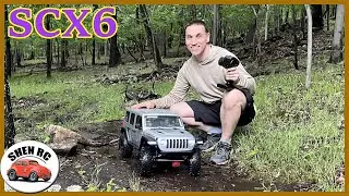 Axial SCX6 Jeep First test run!  I LOVE IT!