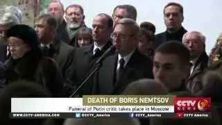 Russian opposition leader Nemtsov laid to rest
