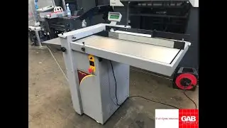 morgana autocreaser 50 automatic creasing and perforating machine for sale   Gab Supplies Ltd   2004
