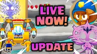 ENGINEER PARAGON MASTER BUILDER 🛠️ CONTESTED TERRITORY UPDATE 2022 🎈 BTD6 Livestream