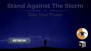 Standing Against the Storm | Ambient Sounds | 10 Hours