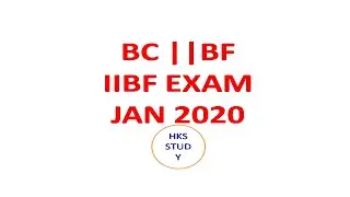 IIBF EXAM PREVIOUS YEARS PAPERIIBF PRACTICE SET IN HINDI IIBF BC BF QUESTION IN HINDI |ENGLISH
