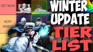 THE *BEST* Winter Event Tier List In Universal Tower Defense!