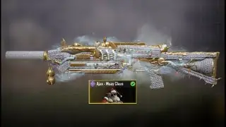 Gameplay For Legendary Skin Of PP19 - Bizon - JINGLE-55 With Epic Character Skin Of Ajax -Muay Claus