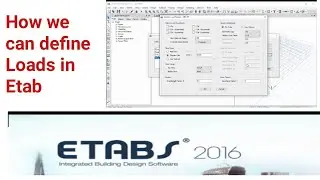 (Lecture # 4) Define load pattern || CSI etab