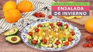 SORPRENDE A TODOS CON ESTA ENSALADA DE NARANJA Y AGUACATE | La mejor ensalada para el invierno