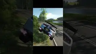 How car Accident Happens | #gameplay #mustang #car #driving  #forzahorizon4