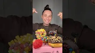 Voo Doo Doughnuts 👻 🍩 #donuts #foodie #mukbang #asmr #fyp