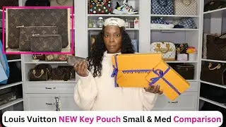 NEW RELEASE Louis Vuitton Key Pouch S & M Unboxing!