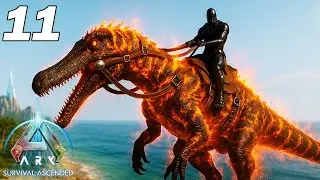 On capture nos premiers dinos UNREAL ! Ark Descended 11