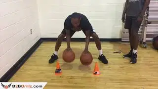 How To: Top 4 Stationary Ball Handling Drills | Two Ball Drills