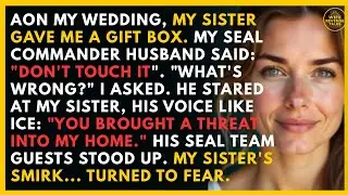 My Sister&rsquo;s Wedding Gift Made My Commander Husband Go Silent &mdash; Then He Stopped Me.
