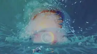 Sword Of The Sea - Defeat Tornamun without being hit! Platinum Trophy!