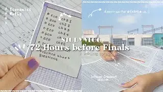 Finals Vlog ☁️ Waking up at 5 am, cramming session, motivation, lots of writing, study vlog