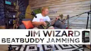 Singular Sound: BeatBuddy Drum Machine Demo with Jim Wizard & His Cigar Box Guitar