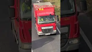Wow, beautiful Red DAF truck UK | #vehicls #automobile #shortvedios | 😵&zwj;💫🙄