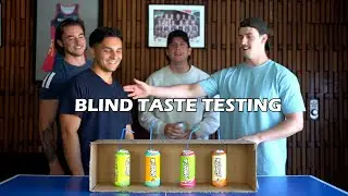 BLIND TASTE TESTING 'GHOST' ENERGY DRINKS