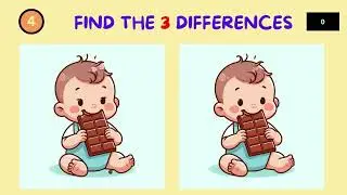 ONLY GENIUS 💪CAN FIND 3 DIFFERENCES🔥- [SPOT THE DIFFERENCES]