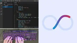 ASMR Programming - Infinity Preloader using Html CSS - No Talking