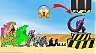ultra pro game -- hydrolic machine vs small kong vs metel kong vs metel godzilla vs big godzilla