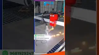 Portable CNC Gantry Plasma Cutting Machine 6 mtrs x 2 mtrs by TL PATHAK GROUP #plasmacutting