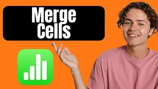 How to Merge Cells in Apple Numbers Spreadsheet