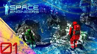 GETTING STARTED IN SPACE ENGINEERS | Awesome Space Building Game First Look | Space Engineers #1