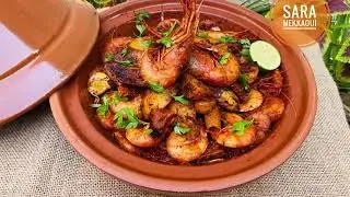 Crevette 🦐 en sauce rouge