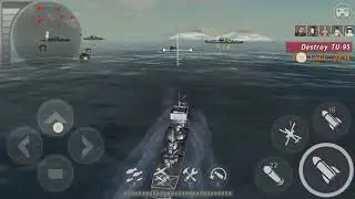 WARSHIP BATTLE BY JOYCITY (Destroying TU 95 With 10 Interceptors)