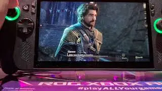 XBOX ROG ALLY X GAMEPLAY de Clair Obscur Exp&eacute;dition 33 