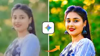 Blur Image ko 8K Ultra HD me Convert kare | AI Photo Enhance ! Low Quality Photo &rarr; 8K Ultra HD 😍 