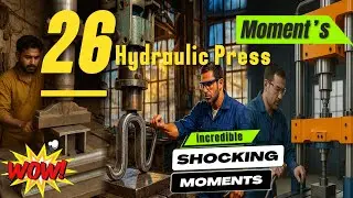 Hydraulic Press Machine 26 Unexpected Shocking Viral Moment&rsquo;s 😱 Video&hellip;.