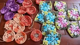 Diario de uma crocheteira!! Produção  flores rasteiras 🌺🌸  tel vendas : 14991912722 