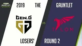 Gen G esports vs Talon Esports (Part 2) | OWC 2019: The Gauntlet [Losers' Round 2]