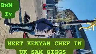 Meet Kenyan Chef in UK SAM GIGGS from mwiki where his destination starts #hope#dream#focus