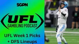 UFL Week 1 Picks & Predictions + DFS Lineups