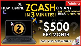 Easily Mine Zcash On Any Computer or Laptop | How To Mine Zcash | ZEC
