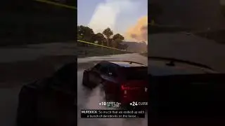 near miss 360 drift #thecrewmotorfest #gameplay #shorts #ps5