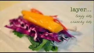 How to: Roll a Rice Paper Roll