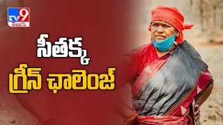 MLA Seethakka accepts singer Smitha's Green India Challenge - TV9