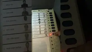 EVM Vote For Cross Button | Electronic Voting Machine | Assam Pradesh Election 2024