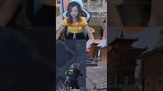 MACRO Vs girl streamer ☠️🤯#ytshorts #pubgmobile #shortsfeed #pubg #bgmi #viralvideo