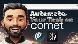 Automate Any Task in Comet Browser Using Perplexity Agent | Ultimate Automation Guide #cometbrowser