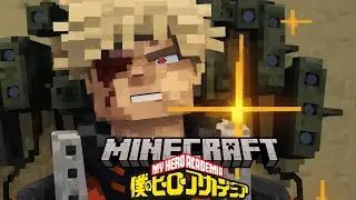 I Beacame Bakugo! Unleashing Explosion And Cluster In Minecraft My Hero Academia | Minecraft 1.20.1+