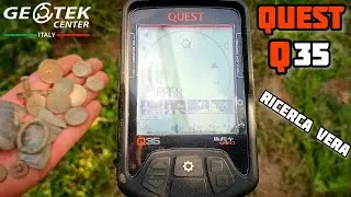 Metal Detector QUEST Q35 in Ricerca Vera (Parte 1) - Metal Detecting